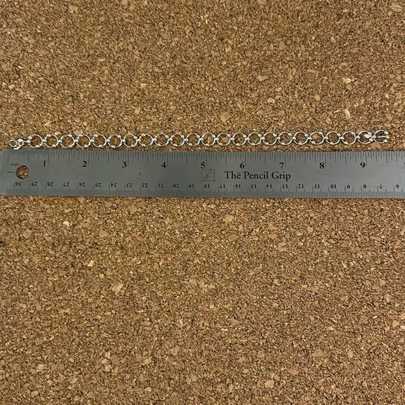 Sterling silver bracelet or anklet - Picture 1 of 3